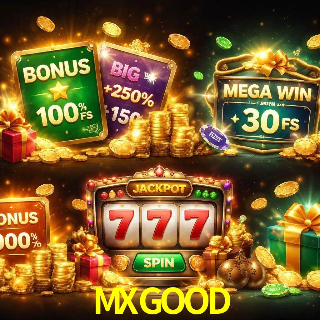 Tipos de bonos MXGOOD incluyendo recompensas de bienvenida y promociones continuas